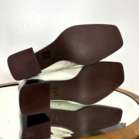 JEFFREY CAMPBELL Geist Square Toe Boot in Ice Size Size US 9 - Picture 8 of 11